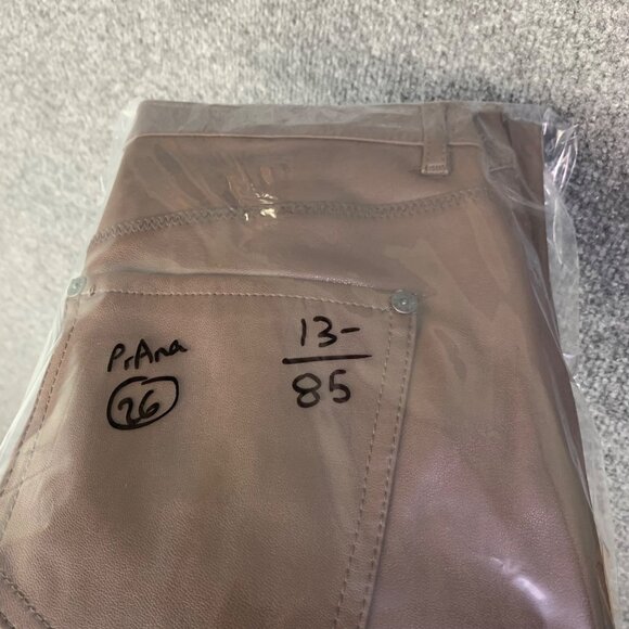Free People Chocolate Skinny Leather Pants - Picture 11 of 11
